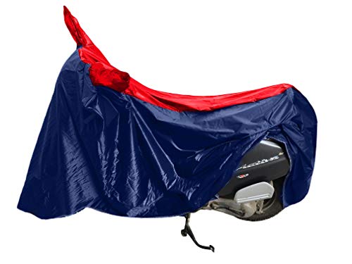 Image of Scooty Bike Body Cover for Activa 5G, Sporty Blue Red