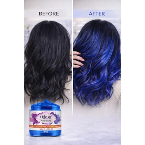Cera Tinte Temporal Azul 4.23 oz Fácil de Usar miniatura 4