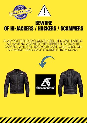 Men’s Gaming Mass Effect N7 Real Leather Biker Black Motorcycle Jacket2