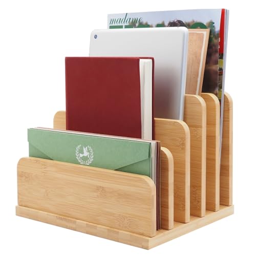 10 Best Bamboo Desk Organizers for a Stylish and Tidy Workspace 10 Bamboo Desk File Mail Organizer with 5 Slots