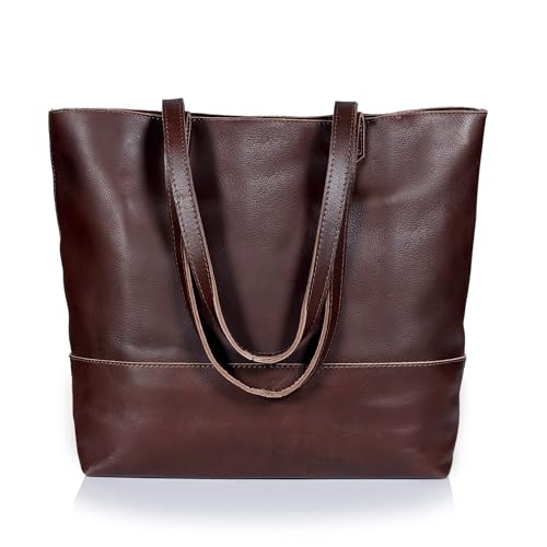 Genuine Leather Tote Bag for Women