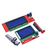 LCD 2004 12864 Control Panel Smairt Controller Display Compatible with Ram.4 Ram.5 Ram.6 for Reprap Mendel 3D Printer New 2026 High for Electronic Component, Precision