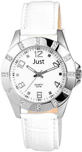 Preisvergleich Produktbild Just Watches Damen-Armbanduhr Analog Quarz Leder 48-S3928-SL