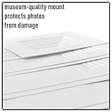 DEHA Design White Photo Mount A3 (29.7 x 42.0cm) – Acid-Free Archival Board for A4 (21.0 x 29.7cm) Photos and Prints - Image 4