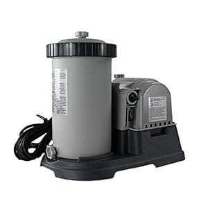 Intex 2500 GPH Swimming Pool Filter Pump with Built-In Timer and Easy-Set Type B Filters For Above Ground Pools Replacement Cartridge