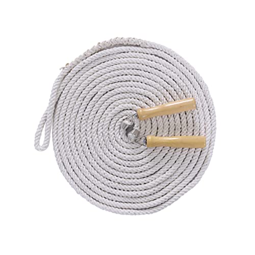 VICASKY Friendly Cotton Wire Jump Rope Durable Exercise Ropes for Fitness Comfortable Grip Skipping for Students and Adults for Sports Training and