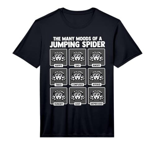 Mens The Man Modds of A Jumping Spider Performance T-Shirt