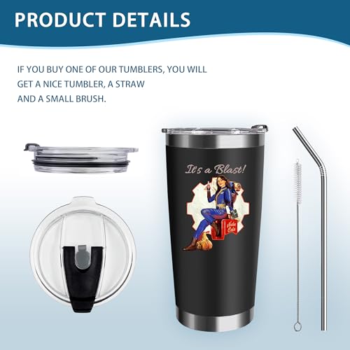 Its-a-Blast-Tumbler-Personalized-Gifts-for-Fallout-Merchandise-LoverFall-Out-20-Oz-Insulated-Water-Bottle-with-LidFunny-Tumbler-for-Fallout-LoverMugUnique-Gifts-for-WomenFriendMom
