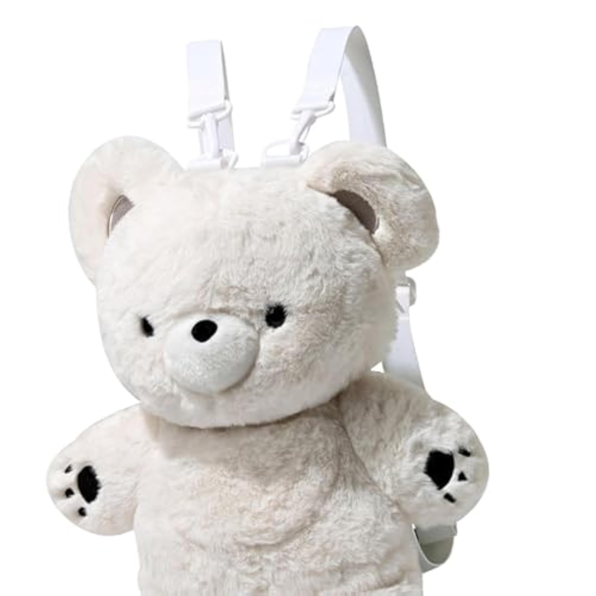 LR Decor E-Shop Plush Bear Backpack, Casual Stuffed Animal