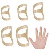 Férula Dedo, 5 Piezas, Férula Pulgar, para soporte y protección de Dedos Rotos, Inmovilización de Nudillos y Enderezamiento, para Artritis, Tendinitis y Esguince de Pulgar(6,7,8,9,10)