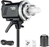 Godox MS300 300WS GN58 Flash Studio Strobe Monolight with Bowens Mount,Built-in Godox 2.4G Wireless...