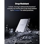 Lexar ES3 1TB External SSD, USB 3.2 Gen2 Portable SSD, PSSD Up to 1050MB/s Read, 1000MB/s Write, External Solid State Drive Compatible with iPhone 16/15 Series/Mac/PS5/XBOX/Laptop/PC, Silver - Image 5