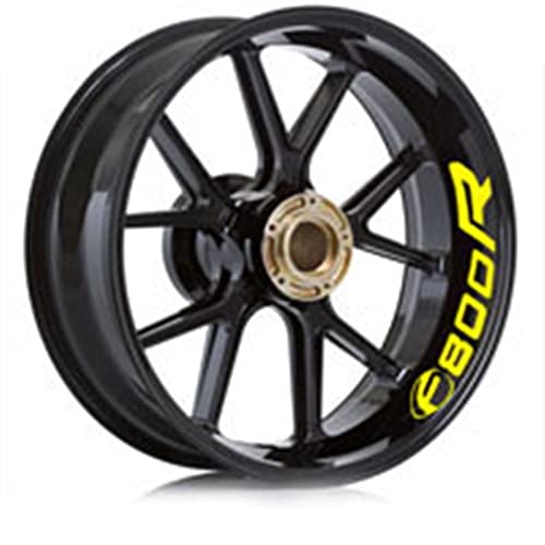 Autocollant de roue de moto pour sécuriser les jantes BMW F800R face au manque de visibilité