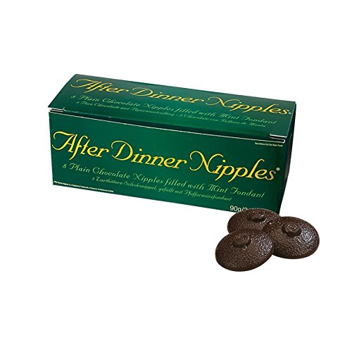 Sexy Fun & Novelty Food, Candy, Chocolate, Gift for Your Boyfriend - Chocolate After Dinner Nipples - Fun and Different Gift/Present for Him, Gents, Men Birthday or Christmas
