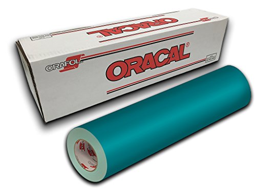 Oracal 651 turquoise blue 066 pour la décoration de vitrines et objets design
