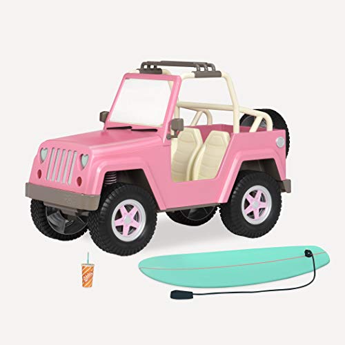 Our Generation by Battat- Og Off Roader 4x4 Electronic Jeep for 18" Dolls