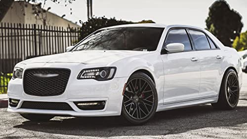 Road Force Wheels Rf13 | Staggered 20 Inch Rims (Set Of 4 Wheels) - Gloss Black Finish - Fits Most Sedans, Coupes, And Suvs - Concave Rim Wheel #TOP5