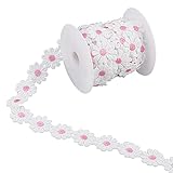 Decoración de flores: la cinta con exquisita mano de obra, que es elegante y es la gran decoración para bodas, fiestas, cumpleaños, Navidad, Año Nuevo y otros festivales. También se pueden utilizar para cortinas de borla en la puerta, hacen el adorno perfecto para la habitación.