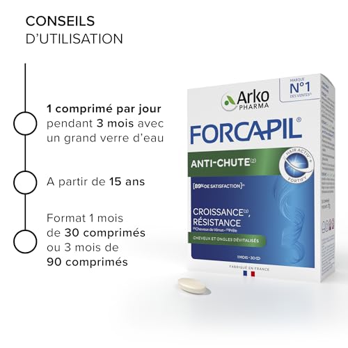 Arkopharma Forcapil Anti-chute pour prévenir la chute de cheveux – photo 7