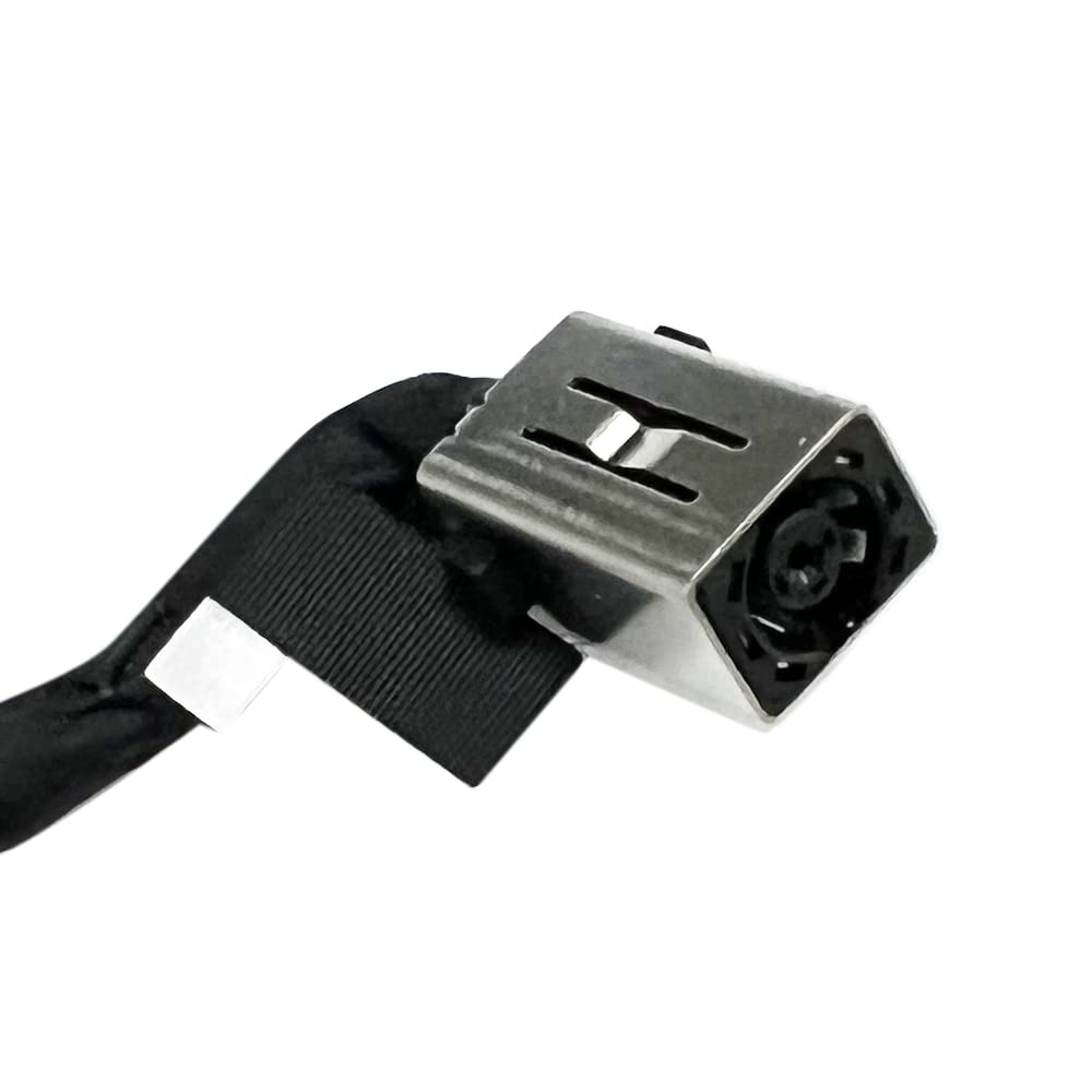 Gintai DC JACK ZŁĄCZE PORT ŁADOWANIA ZASILANIA dla Dell Inspiron 16 7620, Inspiron PLUS 7425 7420 2-IN-1, Vostro 7620 ODIN 16H 450.0QC09.0001 450.0QC02.0002 00G7FN 0DG7FN