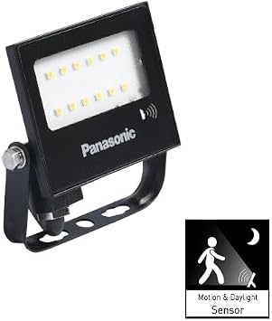 PANASONIC LED PROJEKTÖR SENSORLÜ, BEYAZ IŞIK 10W 900LM 6500K [Enerji Sınıfı F]