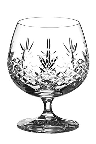 DIAMANTE Brandy or Cognac Glasses Pair - 'Buckingham' Collection - 2 Hand Cut Crystal Snifter Glasses, Burgundy, 2 Count (Pack of 1) - Image 3