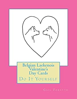 Paperback Belgian Laekenois Valentine's Day Cards: Do It Yourself Book