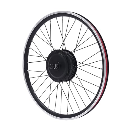 CUBELLIN Electric Bike Conversion Kit 27.5\" Front Wheel Hub Motor 36V 500W E-Bike Conversion Kit 5 Speeds Adjustable 40km/H Electric Bicycle Hub Motor Kit with LCD Display