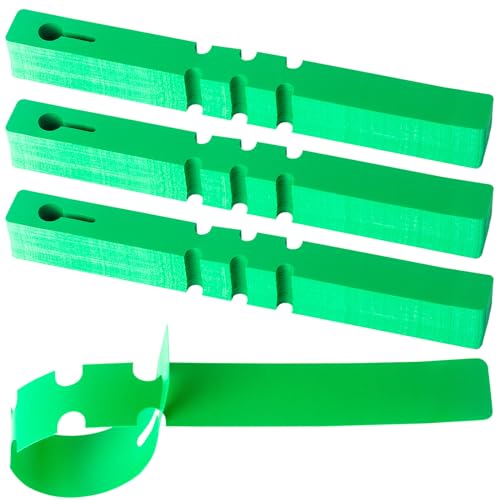 MetVot Lot de 300 étiquettes pour plantes de jardin, à écrire, résistantes aux intempéries, à suspendre, pour écrire sur les plantes, vert