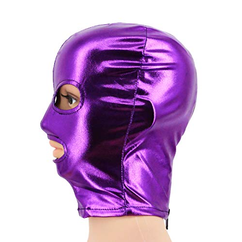 Image of Metallic Cycling Face Neck Mask Hat Ultra Balaclava Hood