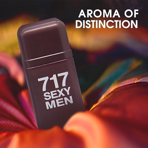 Image of AFLUXE 2PCS Valentine Milano /717 Sexy Eau De Toilette for Men-Fresh,Romantic Scent Perfume for Men 3.4 Fl Oz Each Mens Cologne For All Skin Daily Used
