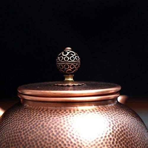 Funmaker Handmade Solid Copper Teapot With Side Handle - 20 Oz Luxury Gift (Type 2) #TOP7