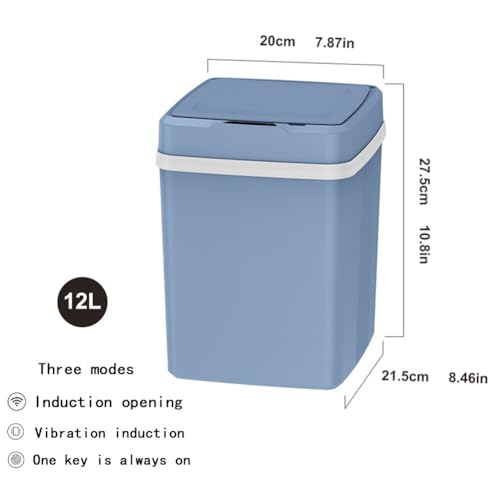 Bote de basura automático inteligente sin contacto 12L miniatura 2