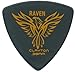 Clayton Black Raven Guitar Picks (Select from gauges .38mm - 1.26mm)
