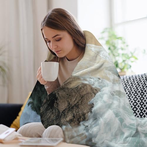 Couverture extra large en flanelle de microfibre pour lit et canapé - 8