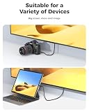 Cratree 8K Micro HDMI na HDMI 2.1 3m, 8K 60Hz, kabel micro HDMI z Ethernet 3D Full HD 1080P HDR ARC, kompatybilny z GoPro Hero 9/8/7/6/5, Sony, Kanon, szary