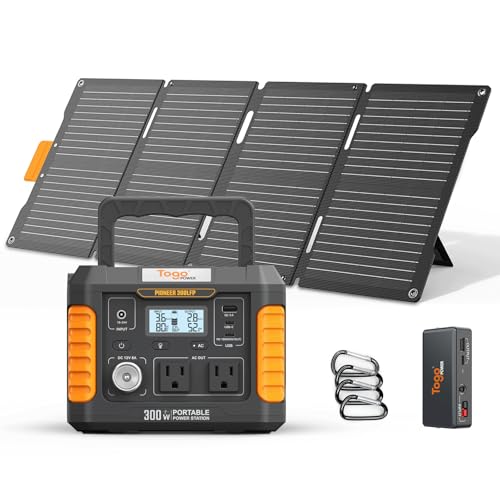 Amazon.co.jp: Togo Power ポータブル電源 ソーラーパネル セット 小型