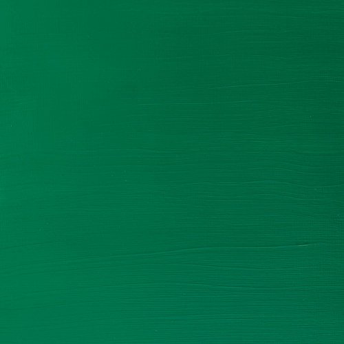 Image of Winsor & Newton Galeria Acrylic Colour - Jar of 500 ML - Permanent Green Middle (484) - Highly Pigmented Lightfast Artists' Acrylic Paints for Canvas, Wood, Fabric & Paper