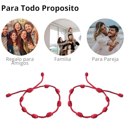 Encuentra la mejor selección de Pulseras rojas los más solicitados. 16 Imagen adicional