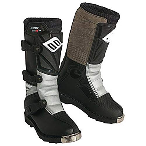 Image of Shot 12 K10 Blason Motorbike Motorcycle Racing Boots Outdoors Shoes Black Kids Size 36 Boots