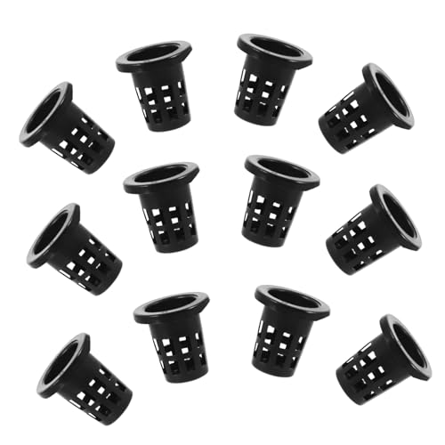 Kisangel 100pezzi Vasi Rete in Plastica Riutilizzabili Piccoli Cestini Per Coltivazione Contenitori Per Piante Acquatiche Vasi Per Coltivazione in Rete