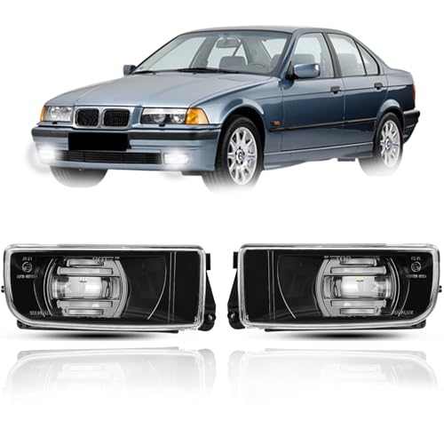 Adatto per: fendinebbia per BMW E36 serie HB SDN WGN CPE CONV, (318i 318is 318ti 320i 323i 323is 325i 325is 328i 328is M3), design originale, 09/1990 - 08/2000. Fornisce un look installato in fabbrica. Non è necessaria alcuna modifica del veicolo e facile da installare.