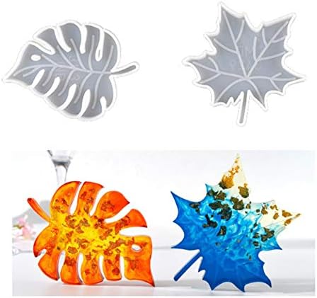 Cannabis Blatt Backform Silikon - Untersetzer & Aschenbecher Form DIY