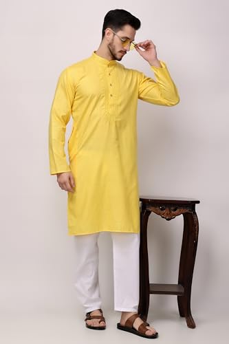 Image of Royal Kurta Men's Cotton Printed Kurta Pyjama