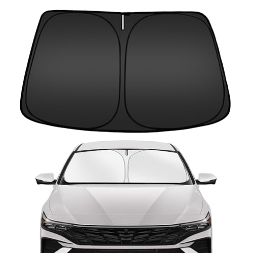 ARISMOTOR Windshield Sun Shade for H-yundai Elantra 2021-2025 2026, Custom Fit Foldable Front Window...