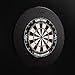 Viper by GLD Products Guardian Dartboard Surround Sisal/Bristle Steel-Tip Dartboard Wall Protector, Black, for 17.75” Steel tip Dart Board