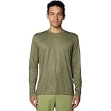 Mountain Hardwear Mens Sunblocker™ Long Sleeve Mantis Heather Large