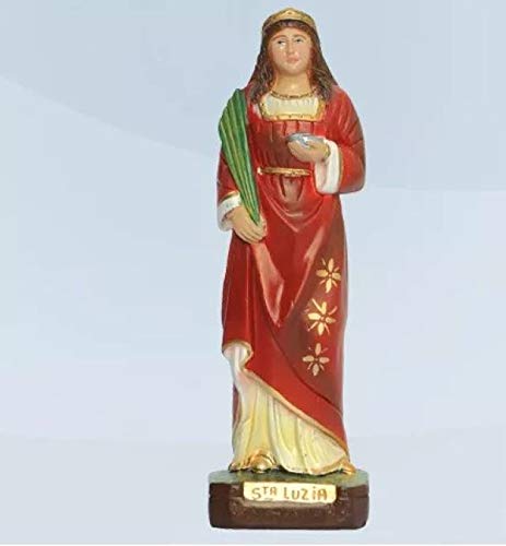 Imagem Santa Luzia *20cm gesso Lindissima*