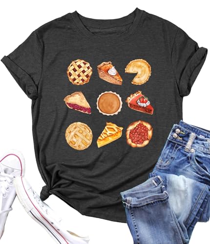 Image of Thanksgiving Shirts Women Turkey Gravy Beans and Rolls Tshirts Funny Turkey Graphic T-Shirt Family Thanksgiving Tops