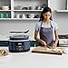 Ninja Foodi PossibleCooker PRO 8.5 Quart Multi-Cooker, with 8-in-1 Slow Cooker, Dutch Oven, Steamer & More, Glass Lid & Integrated Spoon, Nonstick, Oven Safe Pot to 500°F, Navy (Blue)
